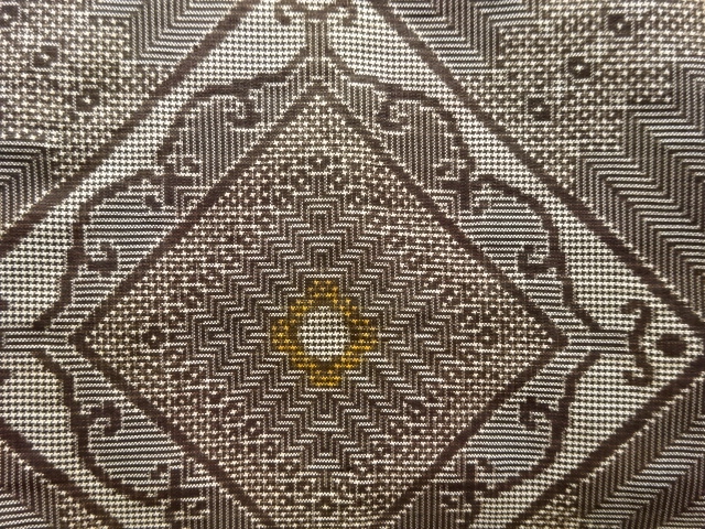 JAPANESE KIMONO / SILK / DORO OSHIMA TSUMUGI